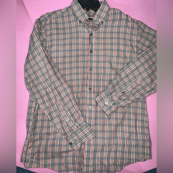 Set of 2 : Kirkland Premium Button-down Shirts size: L - Picture 6 of 9